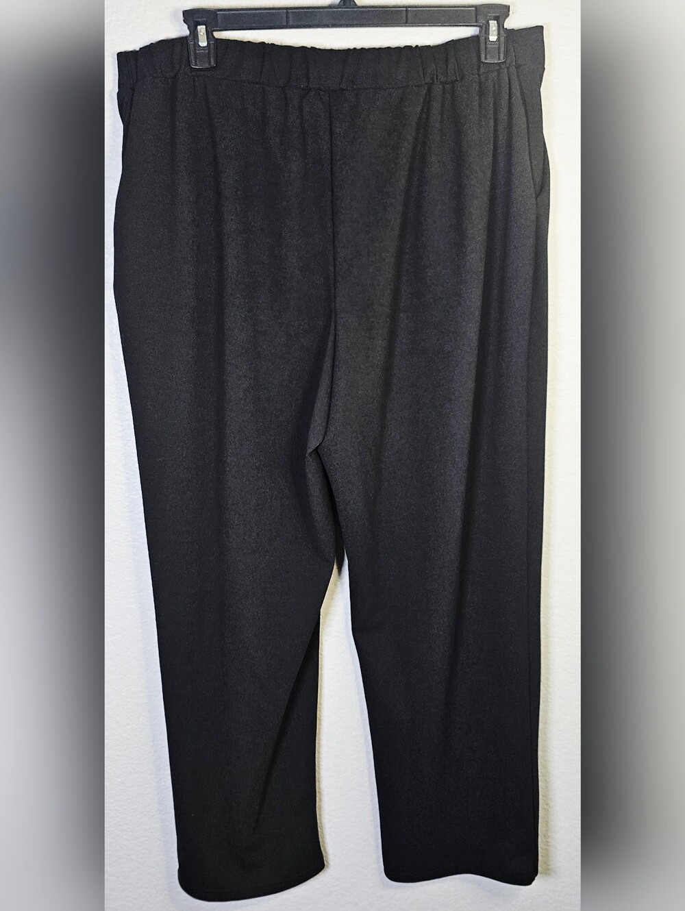 SHEIN Curve 3X Black Gold Chain Detail Pull On Pants Plus Size - Picture 3 of 3